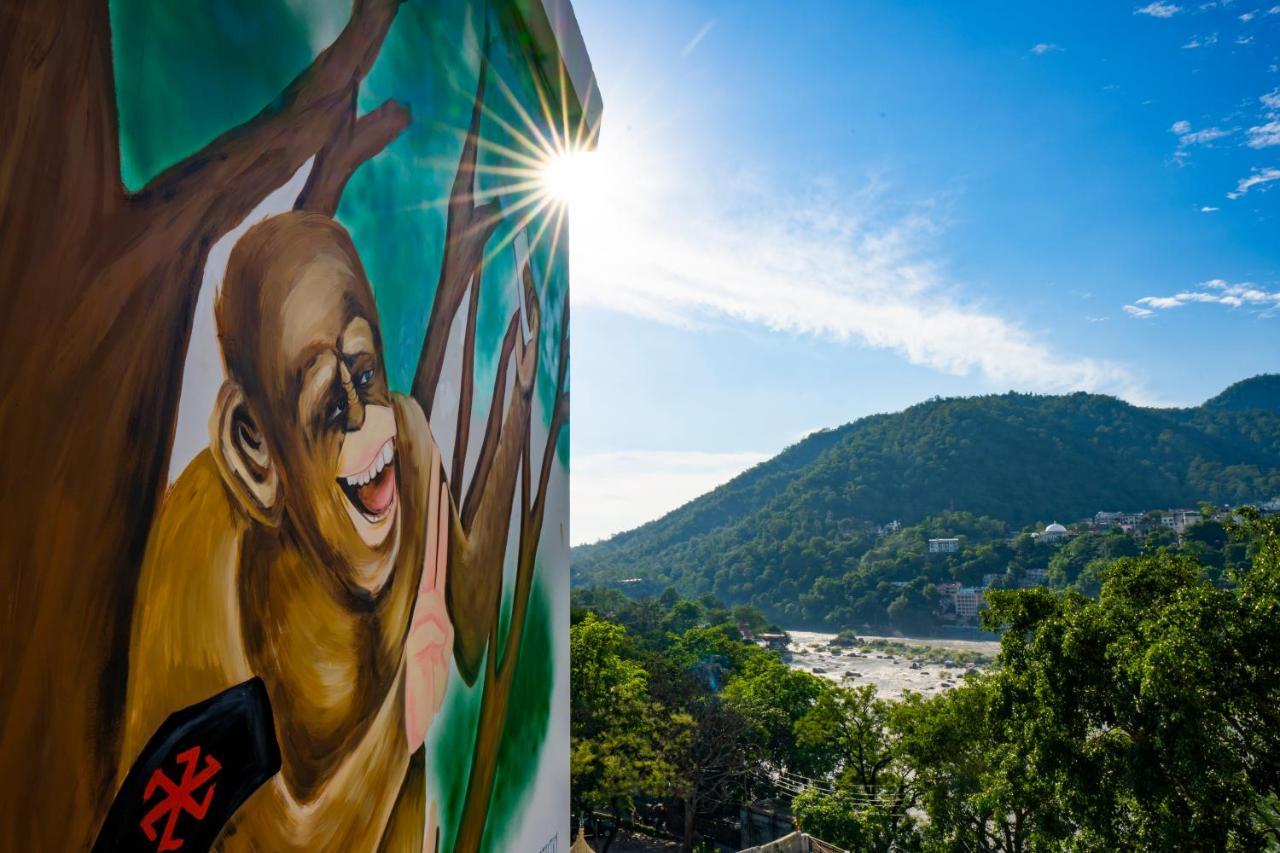 Hostel Zostel Rishikesh - Laxman Jhula Exterior foto